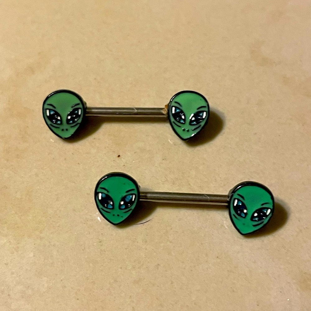 Alien Nipple Ring